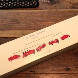 Pottery Barn Fire Truck baby mobile